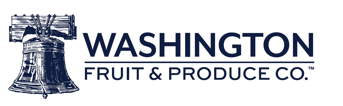 Washington Fruit and Produce Company logo with bell image